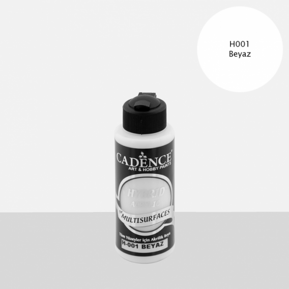 Hybrit (Multi Surface) Boya Beyaz 120 ml - H-001
