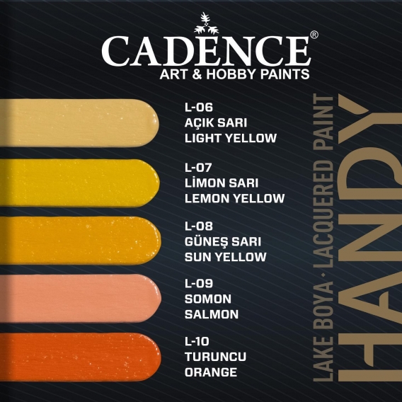 Cadence Handy Lake Boya L08 Güneş Sarı (250ml)