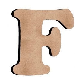 F Harf 6 cm