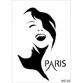 WC3 WOMAN COLLECTİON A4 STENCIL