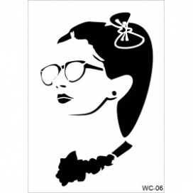 WC6 WOMAN COLLECTİON A4 STENCIL