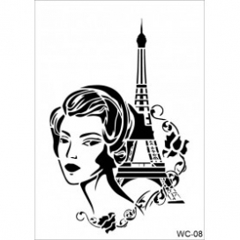 WC8 WOMAN COLLECTİON A4 STENCIL