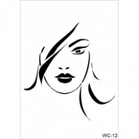 WC12 WOMAN COLLECTİON A4 STENCIL
