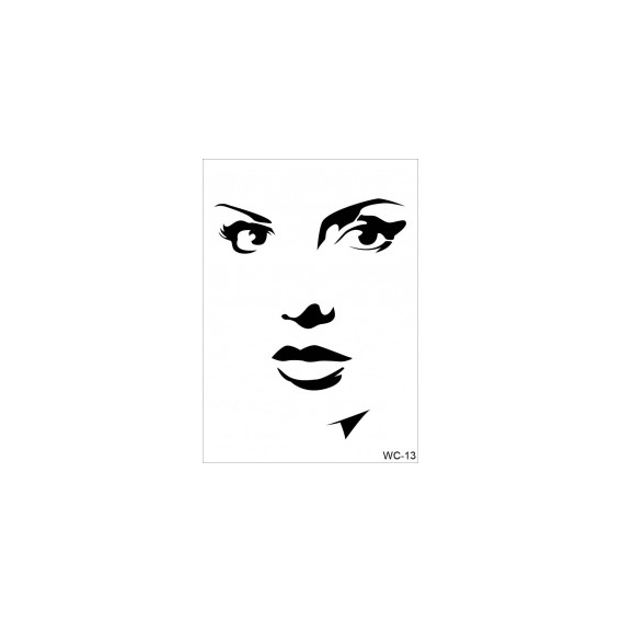 WC13 WOMAN COLLECTİON A4 STENCIL