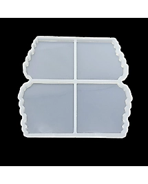 Dörtlü Bardakaltı Kalıp - Reçine Epoksi Kalıp -ÇB4