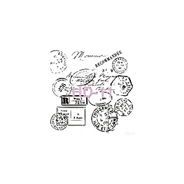 Home Decor (Duvar) Stencıl 45*45 cm HD-11