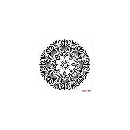 HOME DECOR MİDİ STENCİL 22*22 CM HDM-114