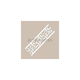 K Serisi Stencıl 6*20 cm K-48