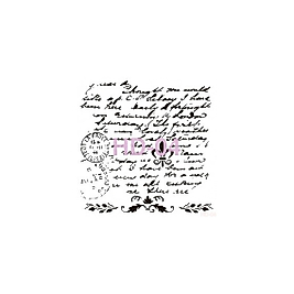 Home Decor (Duvar) Stencıl 45*45 cm HD-04