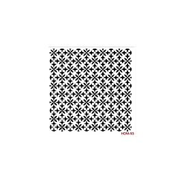 Home Decor Midi Stencil 22*22 cm hdm-93