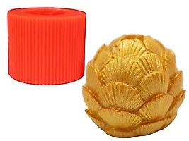 İstiridye Desenli Silikon Mum Kalıbı M-68