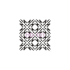 Home Decor (Duvar) Stencıl 45*45 cm HD-101