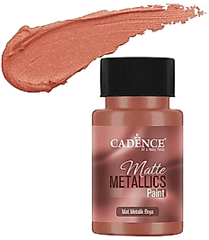 CADENCE MAT METALİK BOYA 50ML BAKIR -MMB08