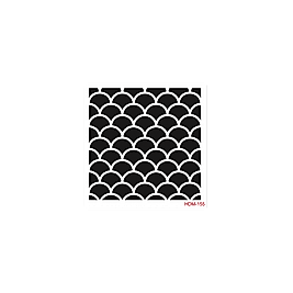 HOME DECOR MİDİ STENCİL 22*22 CM HDM-155