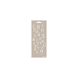 Mix Media Stencıl MU-59