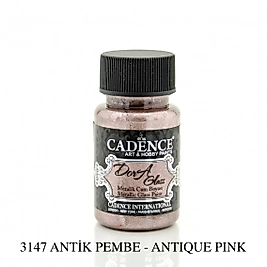 DORA GLASS-3147-ANTİK PEMBE