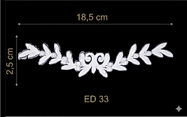 ED-33 Dekoratif Esnek Aplik (2'li)