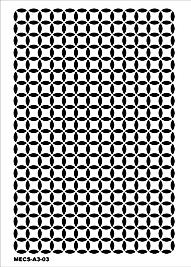 Modern Etnik Stencil MECS-A3-03 (21x30)