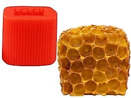 Petek Silikon Mum Kalıbı M-116