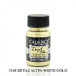 DORA GLASS-3148-BEYAZ ALTIN