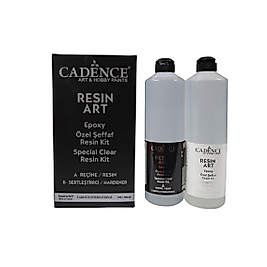 CADENCE RESİN ART ŞEFFAF EPOKSİ 750ML TAKIM