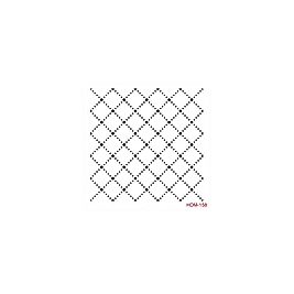 HOME DECOR MİDİ STENCİL 22*22 CM HDM-158