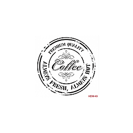 Home Decor Midi Stencil 22*22 cm hdm-49