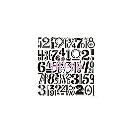 Home Decor (Duvar) Stencıl 45*45 cm HD-58