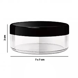 50 ml Yuvarlak Plastik Kutu