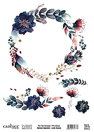 Cadence Dairesel Yapraklar Pirinç Koleksiyonu LRRP-06