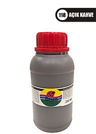 Desen Kumaş Boyası 250 ML - Açık Kahve No:118