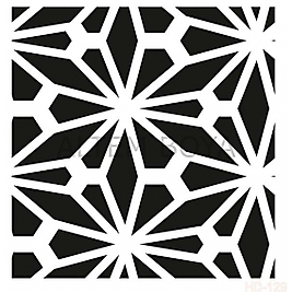Home Decor (Duvar) Stencıl 45*45 cm HD-129