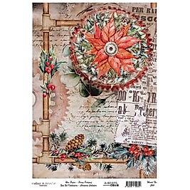 Model 899 Yılbaşı Cadence Pirinç Dekopaj Kağıdı 30x42cm