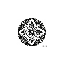 Home Decor (Duvar) Stencıl 45*45 cm HD-113