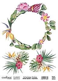 Cadence Dairesel Yapraklar Pirinç Koleksiyonu LRRP-04