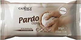 Cadence Pardo ClayArt Hava İle Kuruyan Modelleme Hamuru (Beyaz - 500gr)