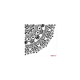 HOME DECOR MİDİ STENCİL 22*22 CM HDM-110