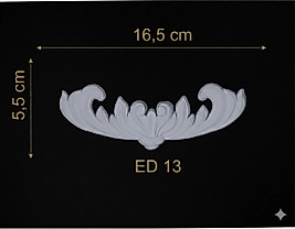 ED-13 Dekoratif Esnek Aplik (2'li)