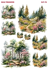 DreamArt Sulu Transfer 25X35 SLT-76
