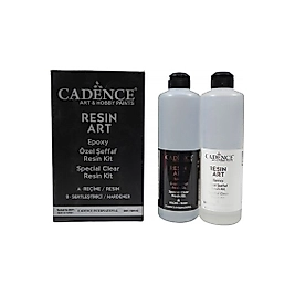 CADENCE RESİN ART ŞEFFAF EPOKSİ 500ML TAKIM
