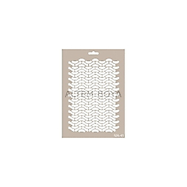 Mix Media Stencıl A4 MA-45