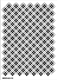Modern Etnik Stencil MECS-A3-010 (21x30)
