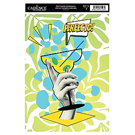 MUT16 Manifesto Cadence Ütü Transfer Kağıdı 25x35cm
