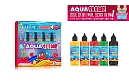 Kooky Aqua Slime Tatlı Meyveler Seti 5X90ML