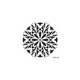 Home Decor (Duvar) Stencıl 45*45 cm HD-112