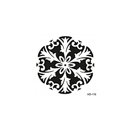 Home Decor (Duvar) Stencıl 45*45 cm HD-118