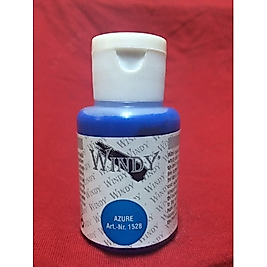 İpek Boyası Azure Mavi 50 ml. W-1528