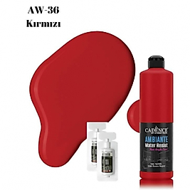AW36 Kırmızı Ambiante Islak Zemin Boyası 500ML + Katalizör 20GR