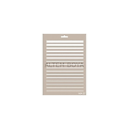 Mix Media Stencıl A4 MA-37