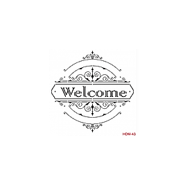 Home Decor Midi Stencil 22*22 cm hdm-43